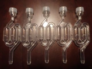 Bubble " S " Airlock 100 Pack By Vintage Shop Carboy Bucket Lid Beer Wine Homebrew