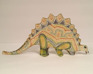 Abraham Palatnik Rare Lucite Acrylic Stegosaurus Dinosaur - Signed Brazil Art