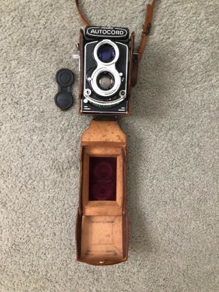 Vintage Minolta Autocord Camera Rokkor Lens Parts