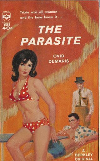 Berkley Medallion The Parasite By Ovid Demaris Vintage Sleaze Paperback Rare Pbo