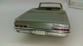Vintage Chevrolet Dealer Promo Toy Model 1966 Impala SS Convertible Green 6