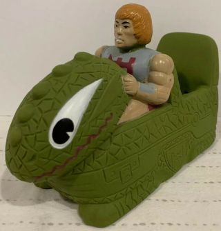 Rare Vintage 1984 Mattel Motu He - Man Dragon Walker Floating Soap Dish Bath Toy