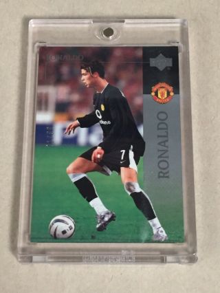 2003 Upper Deck Cristiano Ronaldo Rookie 15 Sp 21/99 - Rare - Manchester United