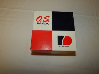 Vintage Os Max 10fp R/c Model Airplane Glow Engine With Muffler.  In The Box