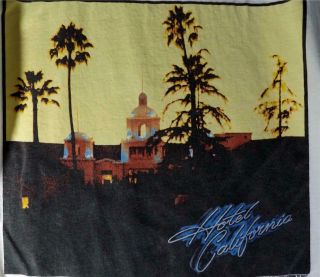 Vintage Eagles Hell Freezes Over Hotel California 1995 Tour T Shirt,  Size L