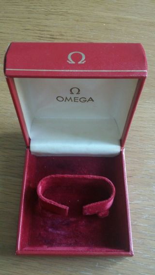 Omega Vintage Watch Box Only 60/70s Immaculate