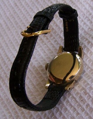 Vintage Womens Hamilton Watch 10K Gold Filled With Case 2