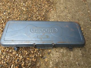 Vintage Gedore Socket Set Af Metric Whitworth 1/2 " Drive Ideal For Classic Car