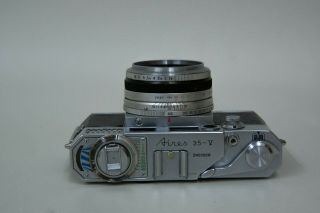 Rare Aires 35 - V 35mm Rangefinder Camera S - Coral 4.  5CM F1.  5 Lens Case 3