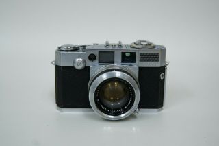 Rare Aires 35 - V 35mm Rangefinder Camera S - Coral 4.  5CM F1.  5 Lens Case 6