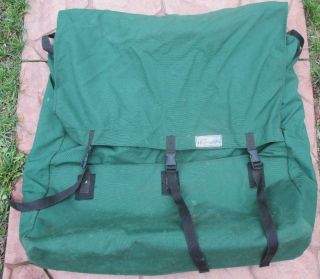 Vintage Quetico Superior Canoe Country Pack Mpls.  Mn 4 " Duluth Type " Sack