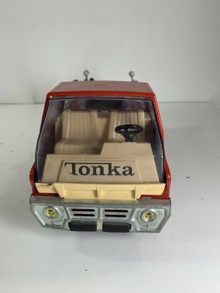 Vintage Tonka Gas Turbine Pressed Steel Fire Truck Engine w/ Ladder & Hoses 2