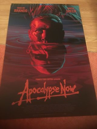 Laurent Durieux Apocalypse Now Reg Mondo Print Poster Rare No Damage