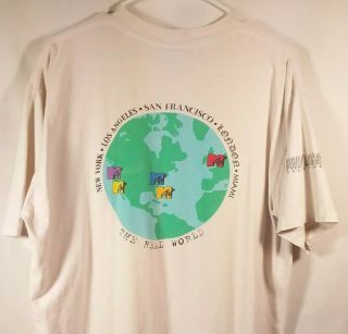 Vintage The Real World Mtv T Shirt Size Mens Xl 3.  19