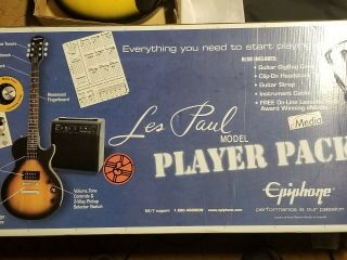 Epiphone Les Paul Special Player Pack - Vintage Sunburst - Ppeg - Egl1vsch1