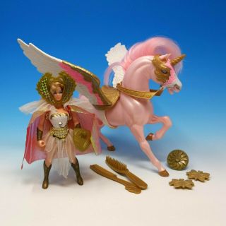 Vintage Princess Of Power He - Man She - Ra & Swift Wind 1985 Near Complete
