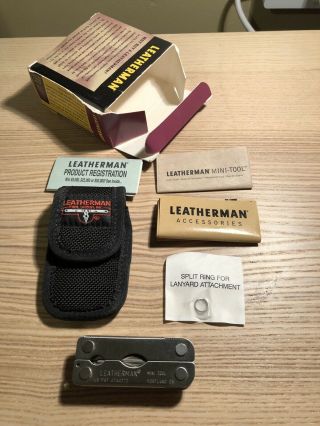 Vintage Leatherman Mini Tool Complete,  Rare,  2002,  Collectible