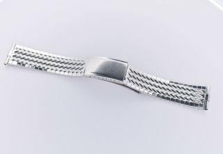 Jb Champion Vintage Stainless Steel Watch Bracelet 16 - 19mm