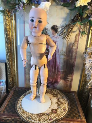 As Found Antique German K R Child Doll.  Needs Some Attention