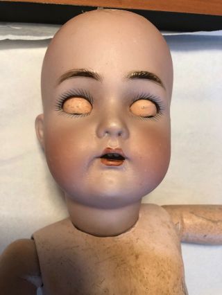 As Found Antique German K R Child Doll.  Needs Some Attention 3