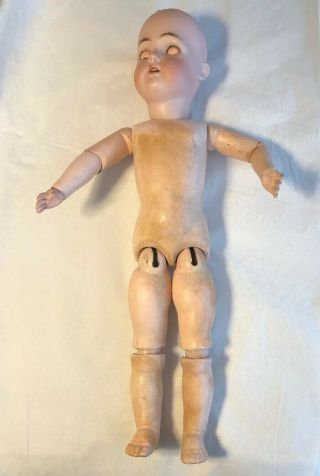 As Found Antique German K R Child Doll.  Needs Some Attention 5