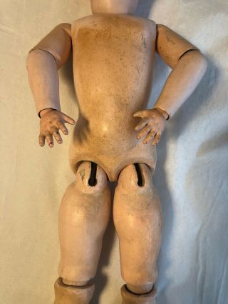 As Found Antique German K R Child Doll.  Needs Some Attention 8