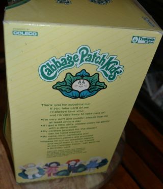 Vintage Cabbage Patch Kids FOREIGN LANGUAGE Girl Doll with Adoption INSERT 4