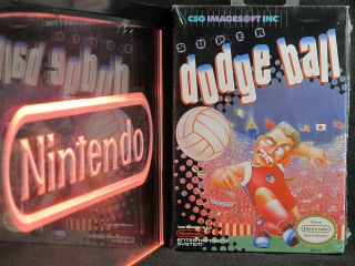 Nintendo Nes Dodge Ball Brand Nib Factory Rare