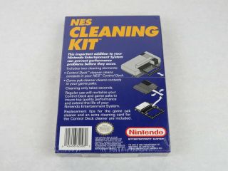 Vintage Nintendo NES Cleaning Kit - 1989 NIB 2