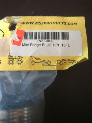 Msj Precision Products Mini Fridge Blue HPI.  15FE Vintage Rare EN - 10 - 006B Rc 2