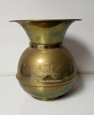 Vintage Spittoon Brass