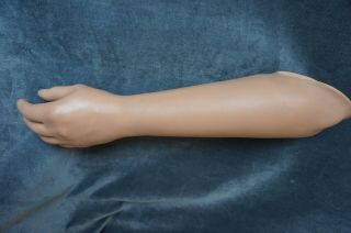 Vtg.  Prosthetic Left Arm Prosthesis Realistic Hand Veins Human Replacement Joint