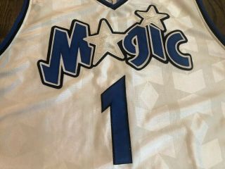 Rare REEBOK Authentic TRACY MCGRADY 1 Orlando Magic STARS Jersey 44 Large L 2