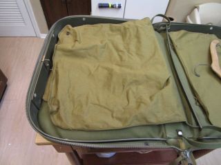 Vintage U.  S.  ARMY / AIR FORCE B - 4 Type WW2? Pilots Crew Flyers Bag 8