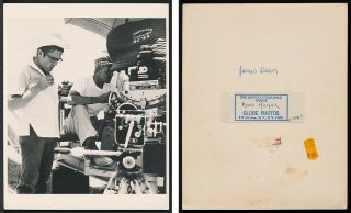 Vintage Photograph James Dean By Russ Meyer Globe Photos Ny Press Gelatin Silver
