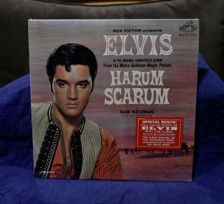 Elvis Very Rare Lp Harum Scarum 1965 1st Press Mono W/hype Sticker