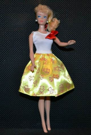 Vintage Ponytail Barbie Doll - 6 or 7 1960s 2