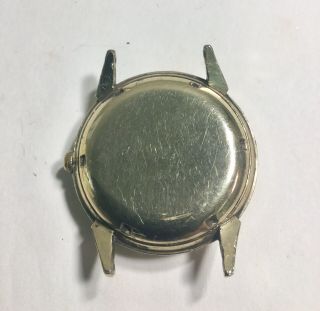 Vintage Girard Perregaux Gyromatic Wristwatch Gold Filled Parts 34mm 5
