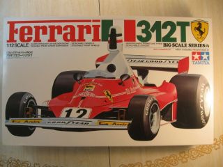Vintage Tamiya 1/12 Ferrari 312t4 12019