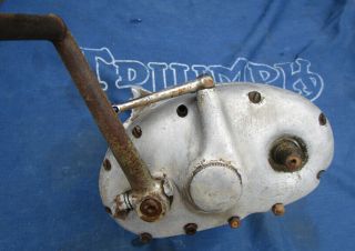 Vintage Bsa Motorcycle Gearbox Transmission Early Rigid Plunger Frame Models