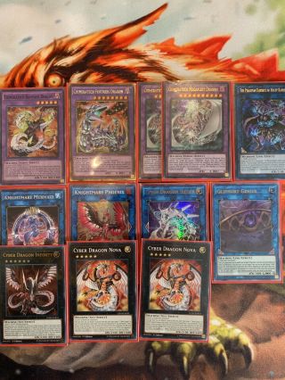 Orcust Cyber Dragon Deck With Full Extra Deck Tournament Ready Secret Rare 10