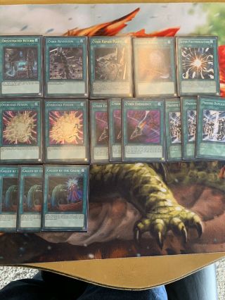 Orcust Cyber Dragon Deck With Full Extra Deck Tournament Ready Secret Rare 7
