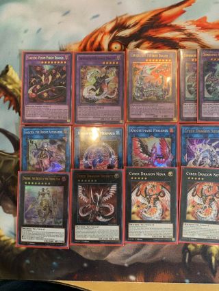 Orcust Cyber Dragon Deck With Full Extra Deck Tournament Ready Secret Rare 9
