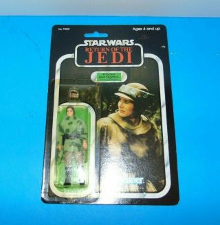 Vintage Star Wars Princess Leia Organa In Combat Poncho Action Figure,  Moc