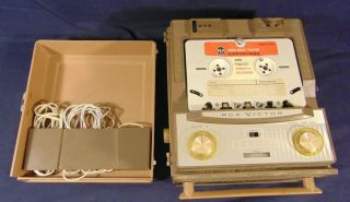 Vintage Rca Victor Tube Iyb - 26 Hf Cassette Tape Recorder Player Cartridge