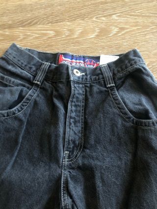 Vintage Mens JNCO Jeans Logo Double Pockets SZ 30 X 30 Snake 3
