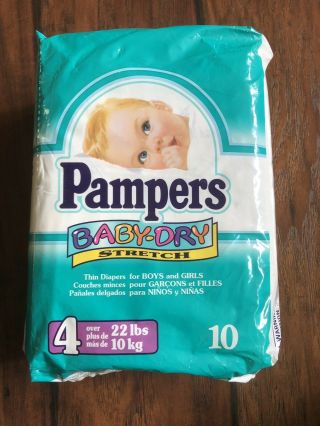 Vintage Pampers Diapers Prop/ Reborn/ Collector
