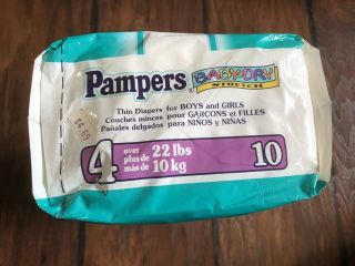 Vintage Pampers Diapers Prop/ Reborn/ Collector 3