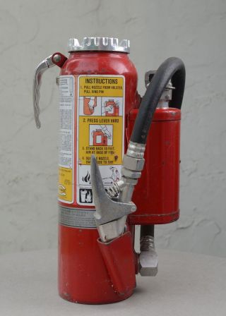 Vintage General Underwriters Laboratories Dry Chemical Fire Extinguisher