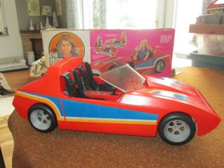 Vintage 1977 The Bionic Woman Sports Car Kenner General Mills